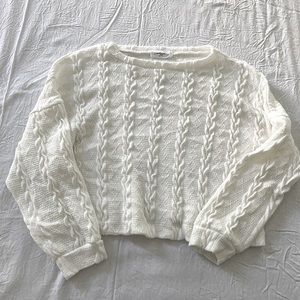 Carly Jean Los Angeles cropped sweater